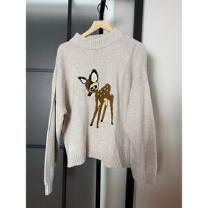Disney Parks Bambi Sweater Size XL